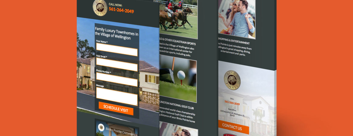 Construction Company Mobile Friendly Website