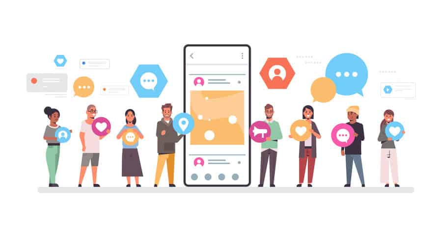 Social Media concept