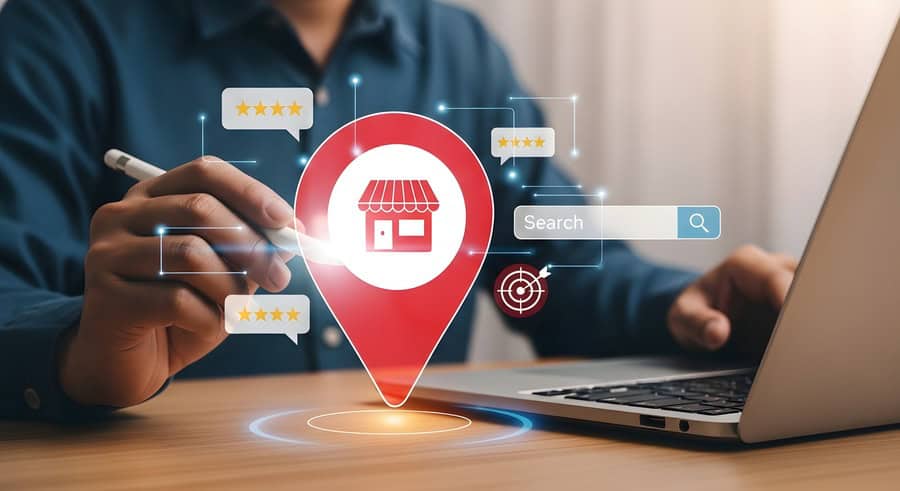 Local business marketing and online reputation management
